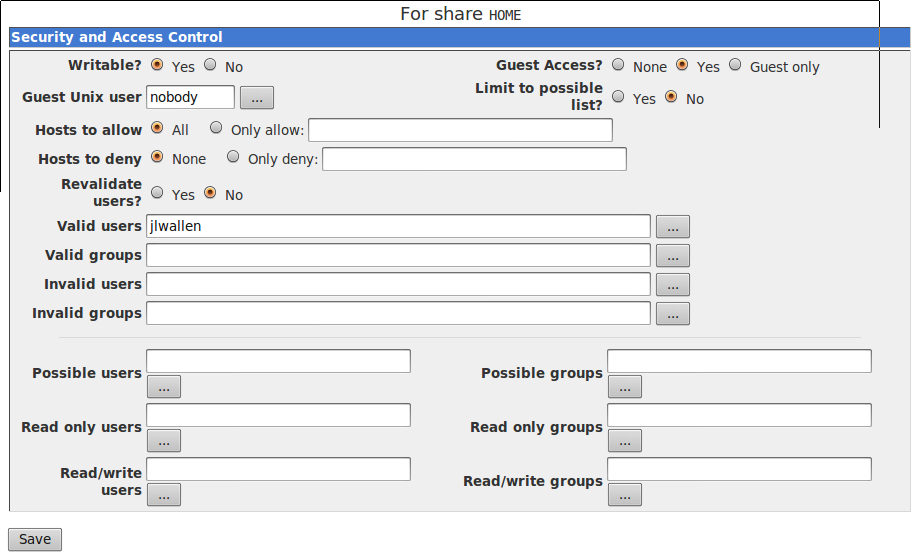 Security access controls Security access controls